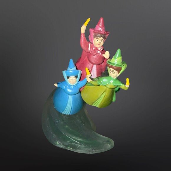 Disney SLEEPING BEAUTY PVC Cake Toppers Fairy Godmother Figure A - Picture 6 of 8